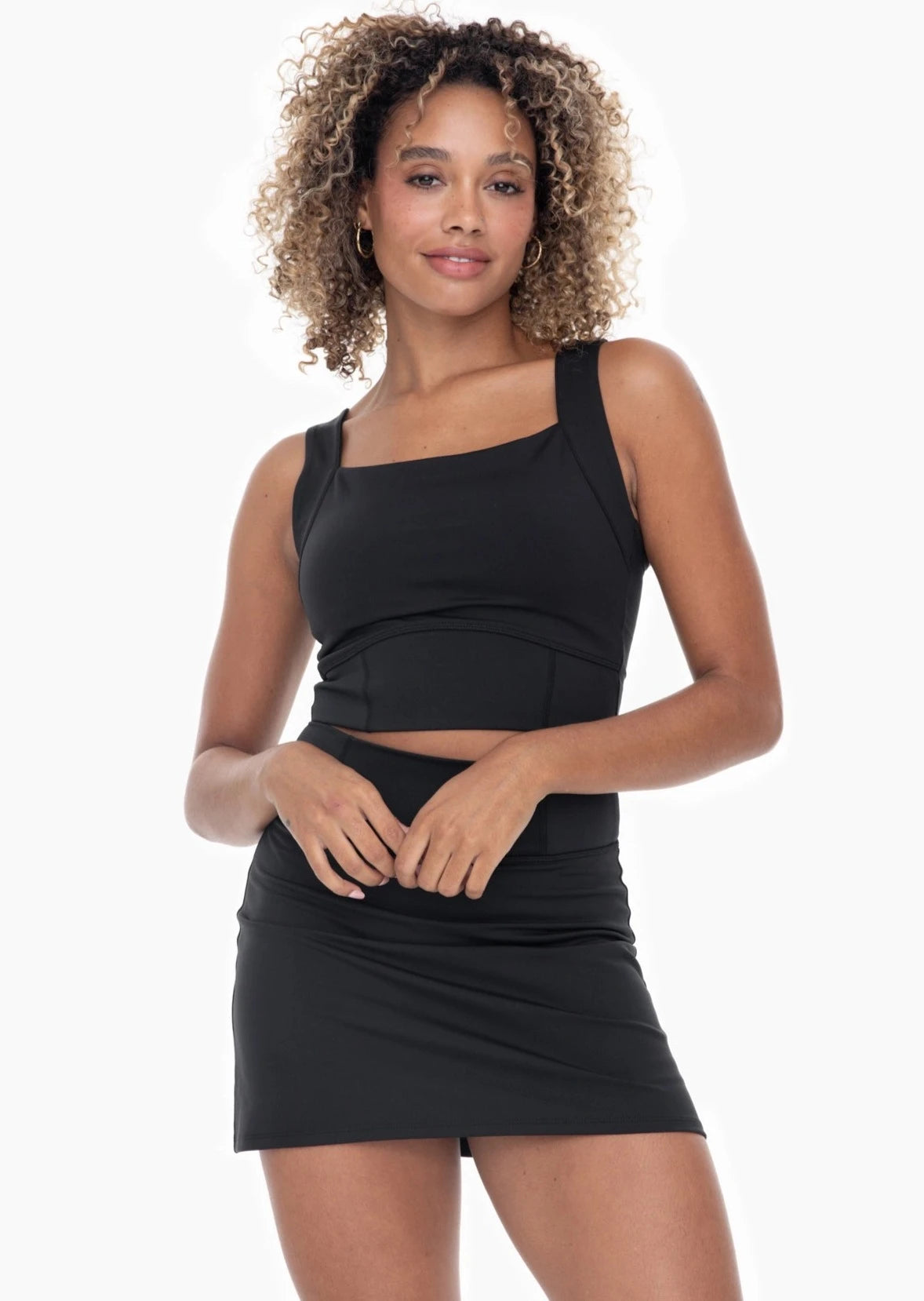 KENDALL active top -black