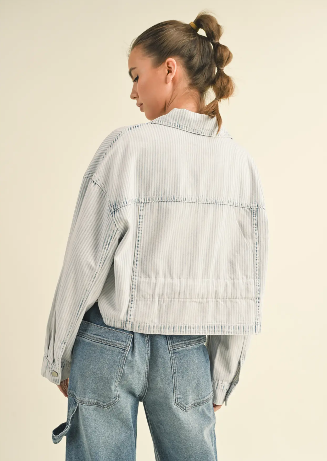 Santorini stripe jacket