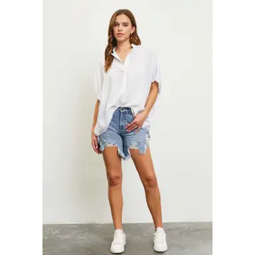 ON A TUESDAY high low shirt