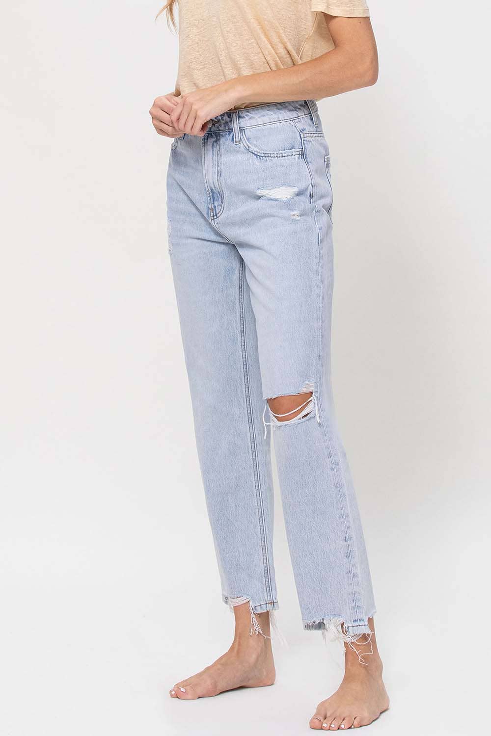 CALISTA HIGH RISE VINTAGE CROP BOYFRIEND JEAN