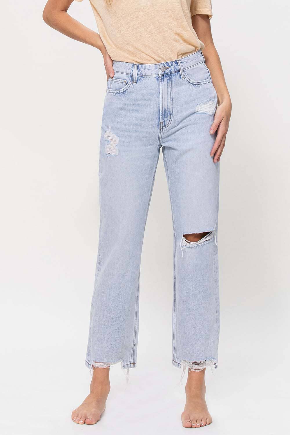 CALISTA HIGH RISE VINTAGE CROP BOYFRIEND JEAN