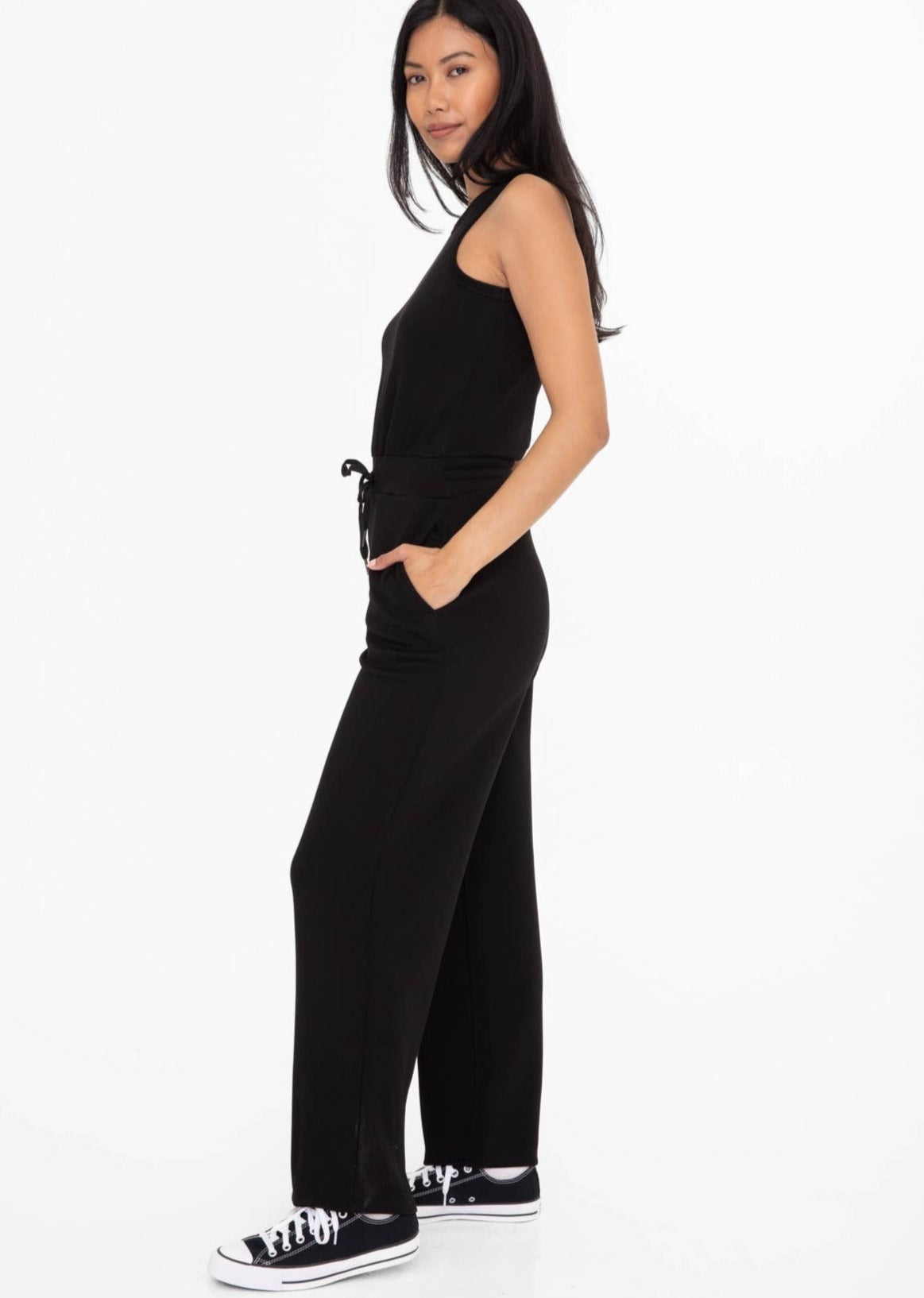 Everything I Love Black Jumpsuit