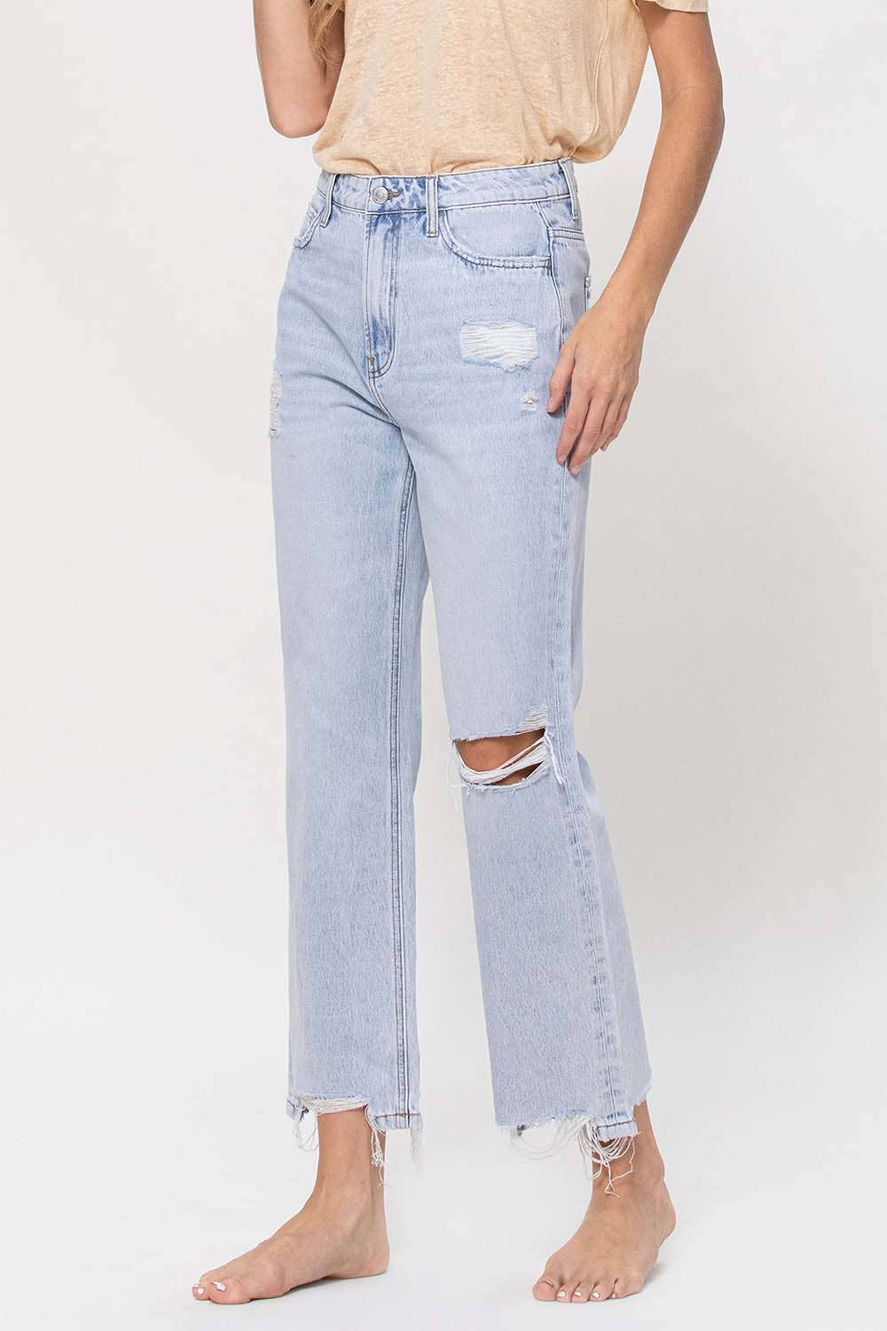 CALISTA HIGH RISE VINTAGE CROP BOYFRIEND JEAN