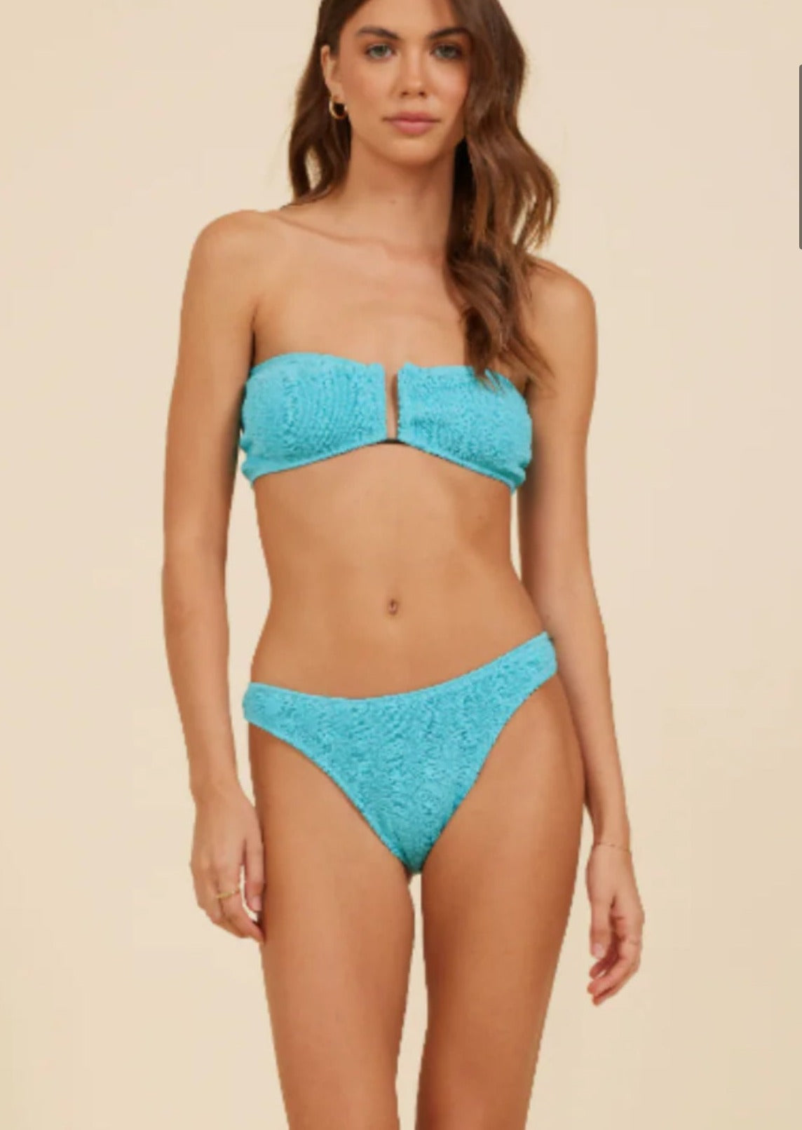 CAPRI Swimsuit Two Piece set Turquoise