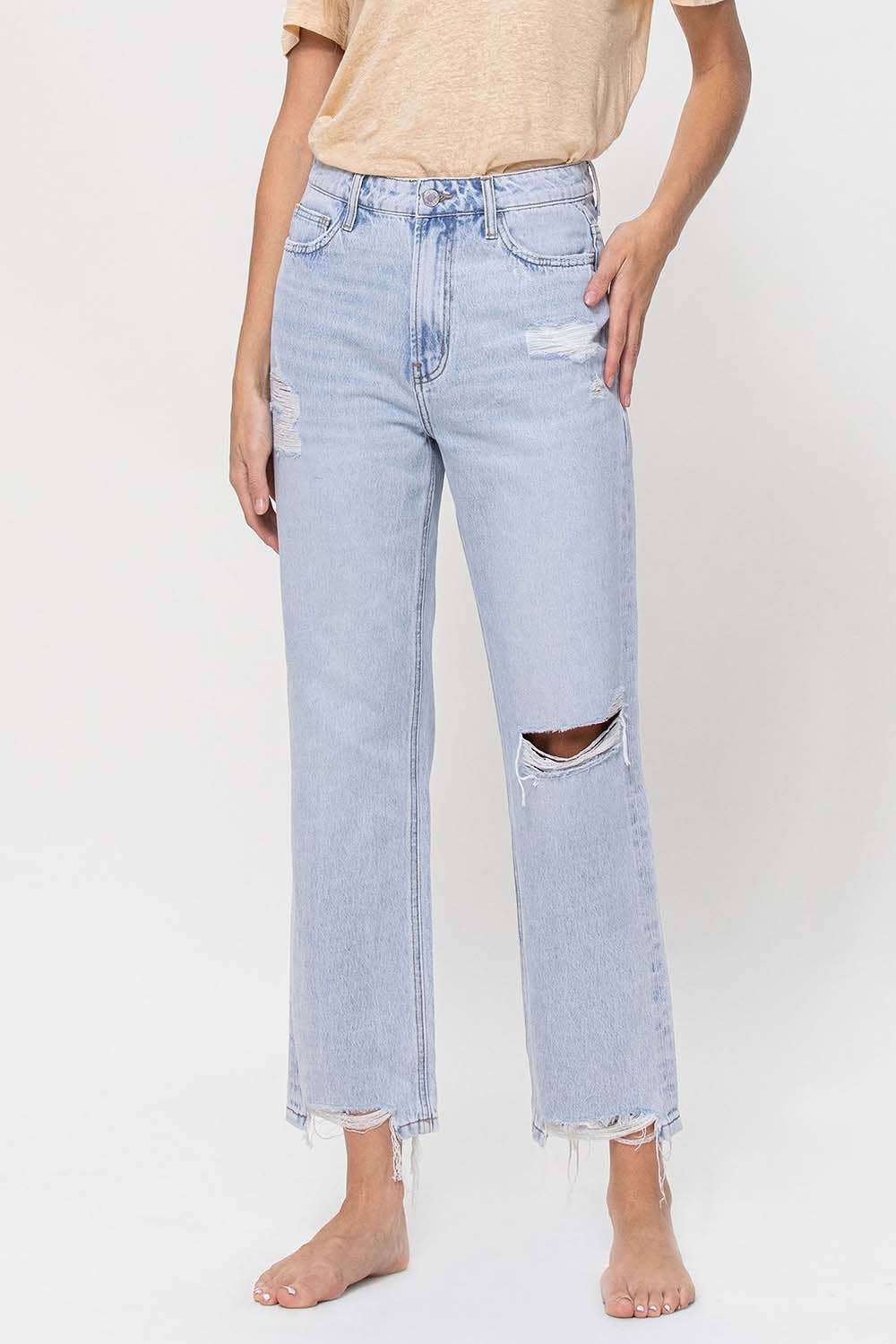 CALISTA HIGH RISE VINTAGE CROP BOYFRIEND JEAN