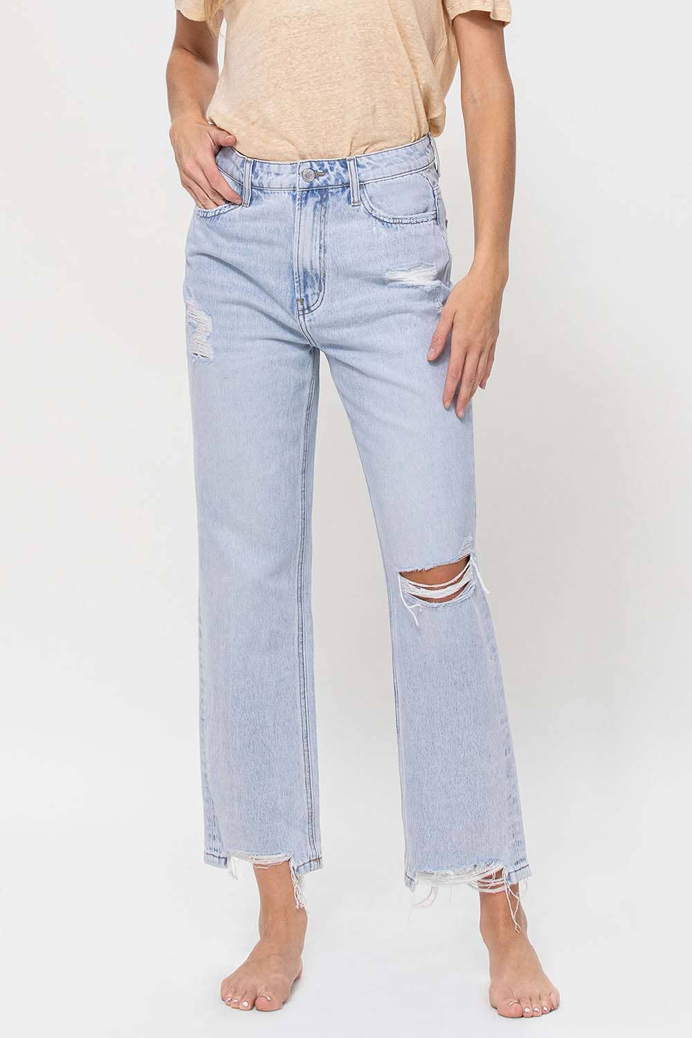 CALISTA HIGH RISE VINTAGE CROP BOYFRIEND JEAN