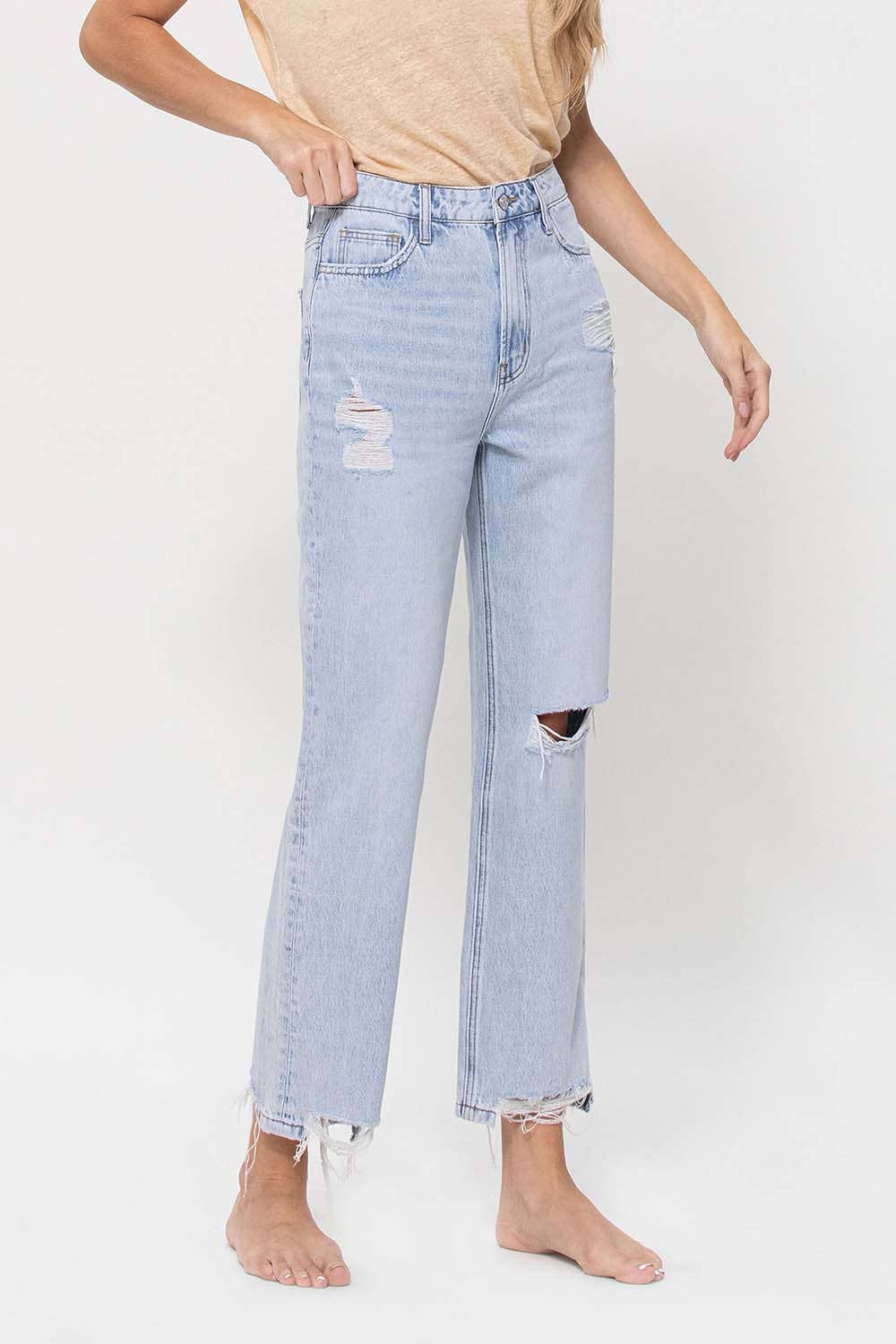 CALISTA HIGH RISE VINTAGE CROP BOYFRIEND JEAN