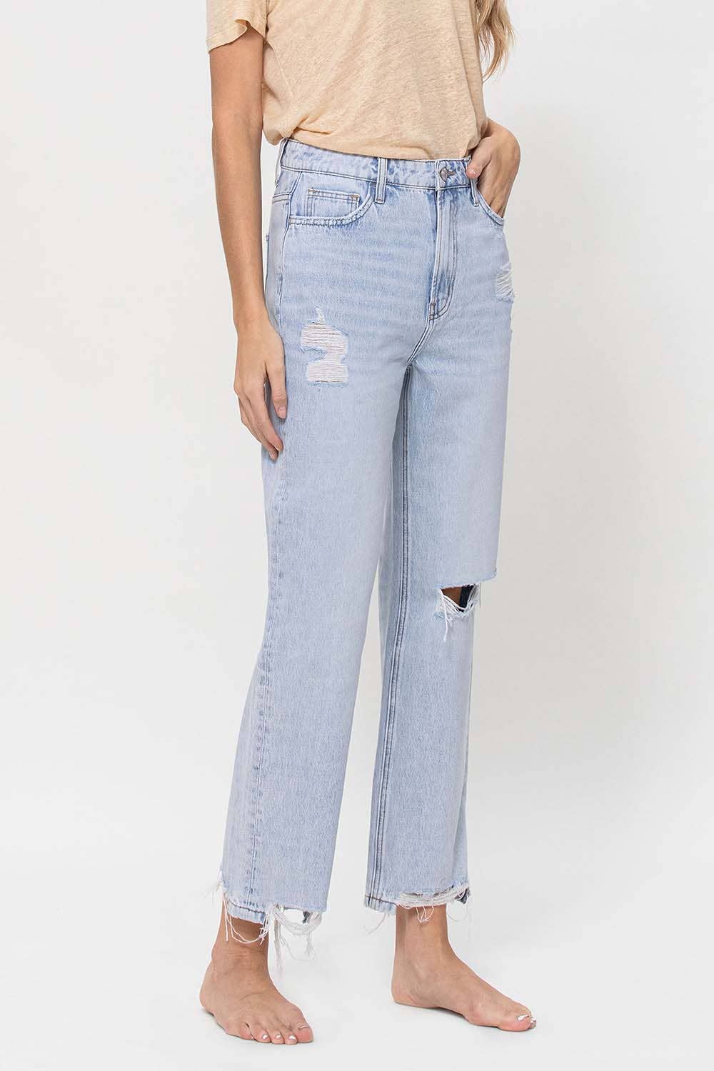 CALISTA HIGH RISE VINTAGE CROP BOYFRIEND JEAN