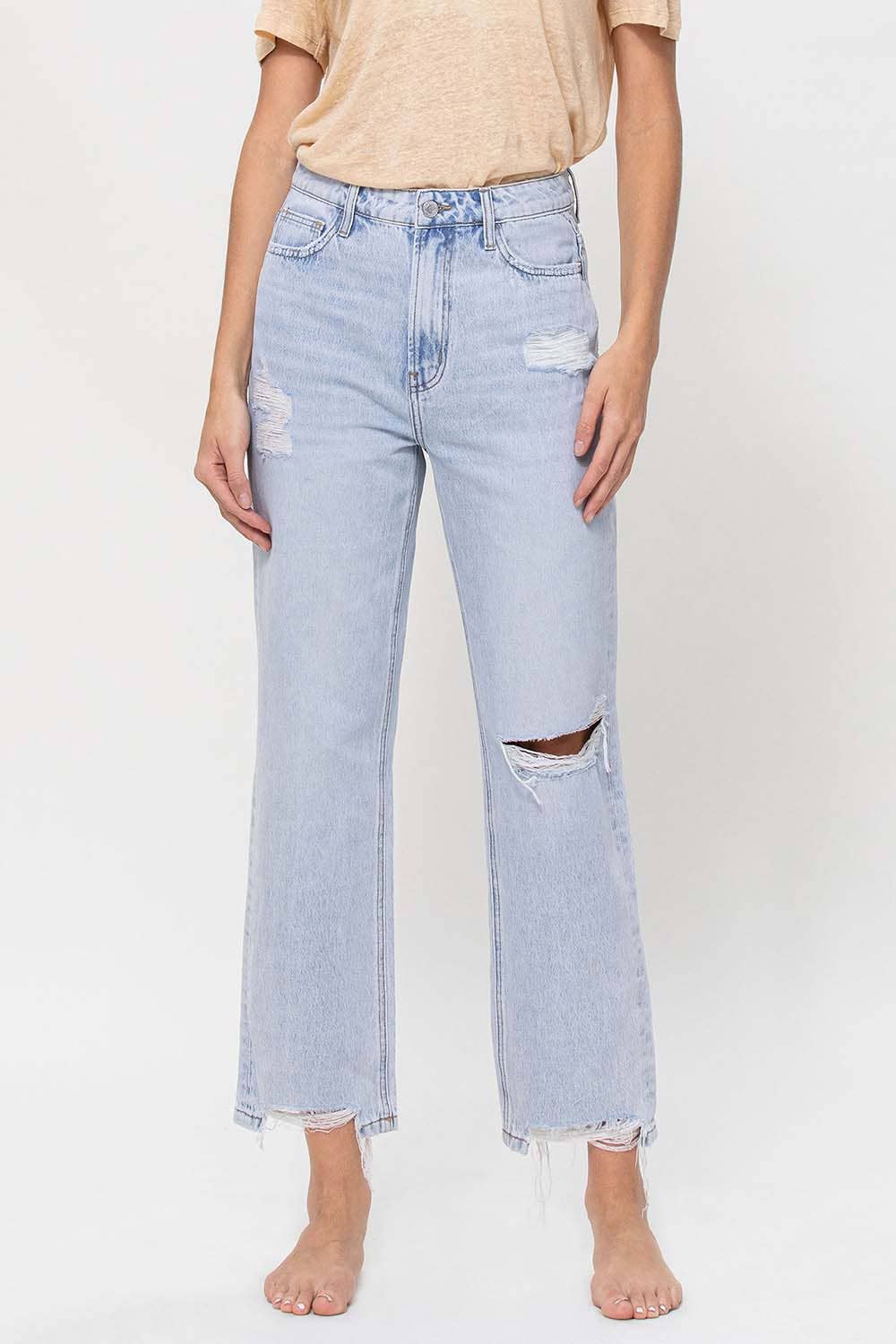 CALISTA HIGH RISE VINTAGE CROP BOYFRIEND JEAN