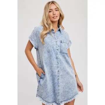 Denim shirt Dress