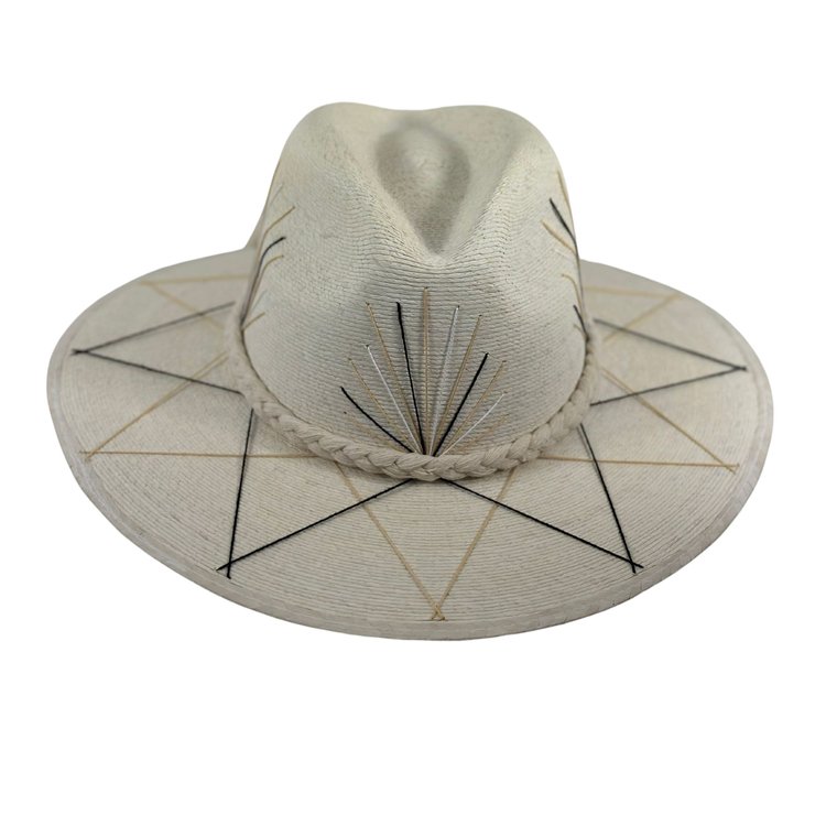 Palm Springs hat -natural Black