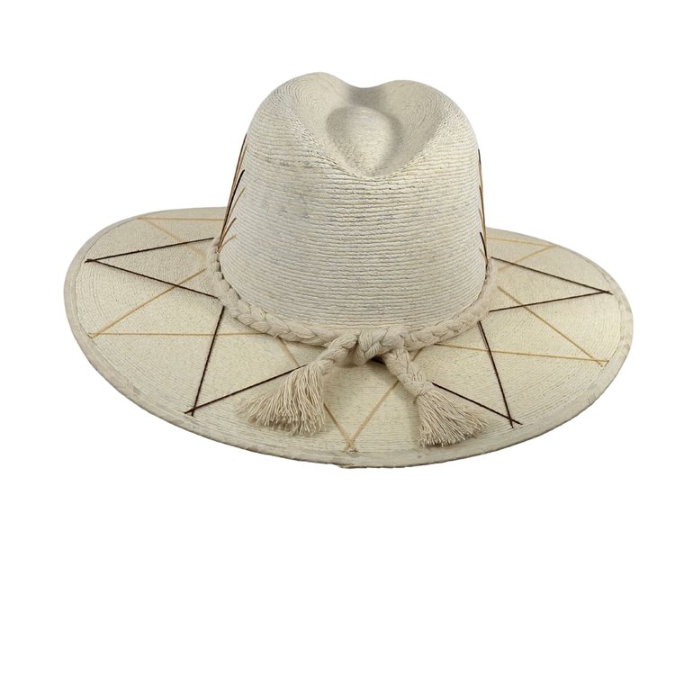 Palm Springs hat -Natural Brown