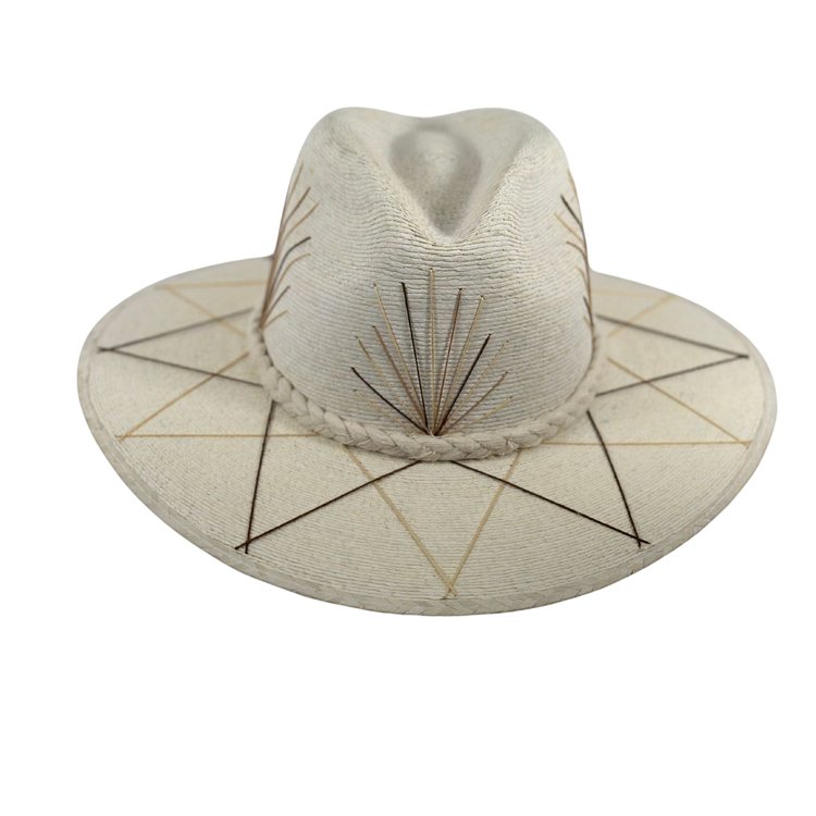 Palm Springs hat -Natural Brown