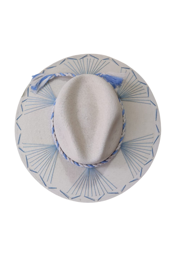 Palm Spring Beach Hat-BLUE