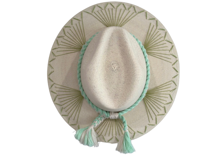 Palm Spring Beach Hat-Turquiose