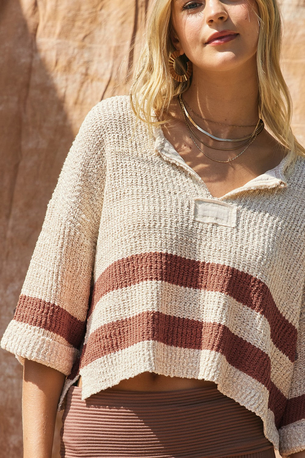 Cozy Stripe Sweater