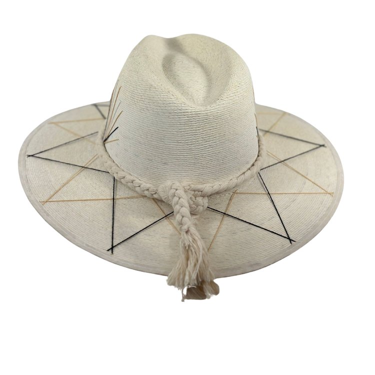 Palm Springs hat -natural Black