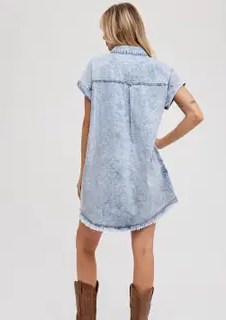 Denim shirt Dress