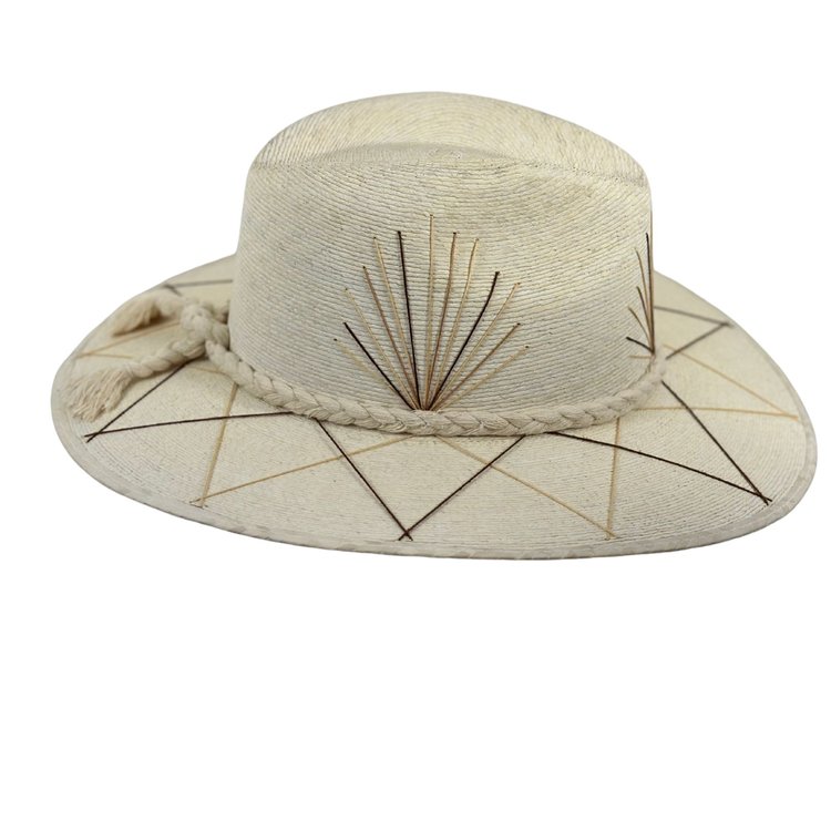 Palm Springs hat -Natural Brown