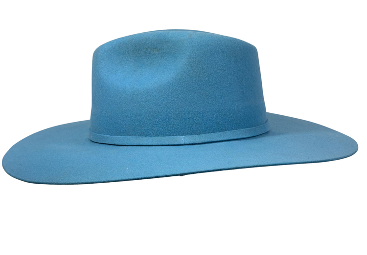 Nashville Round -western straight brim Denim