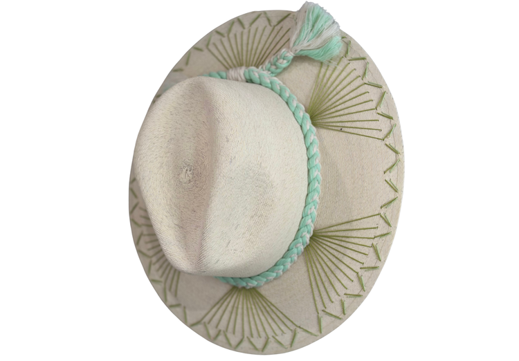 Palm Spring Beach Hat-Turquiose