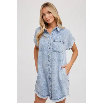 Denim shirt Dress