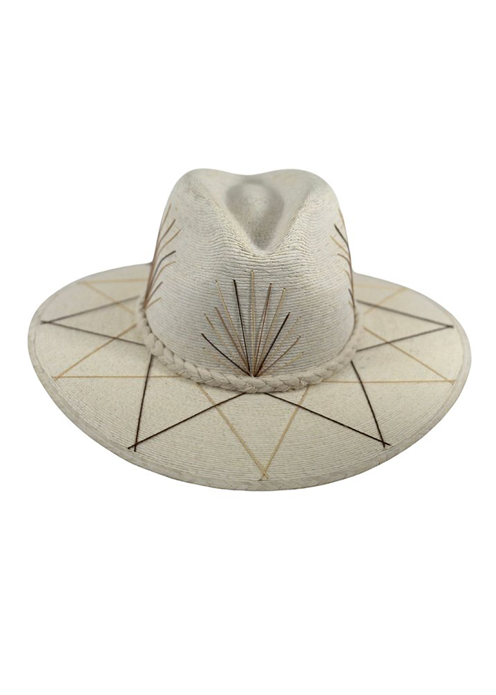 Palm Springs hat -Natural Brown