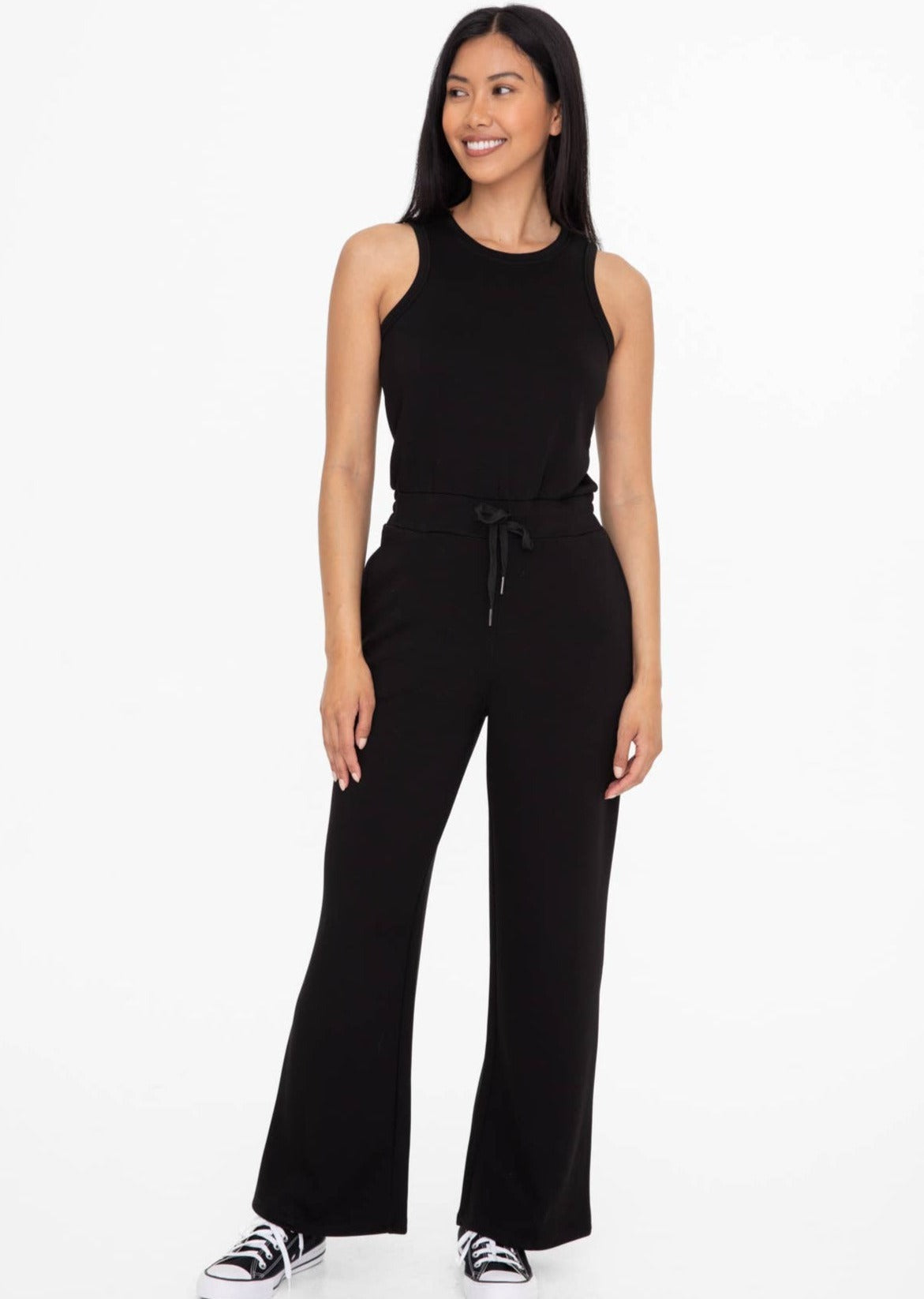 Everything I Love Black Jumpsuit