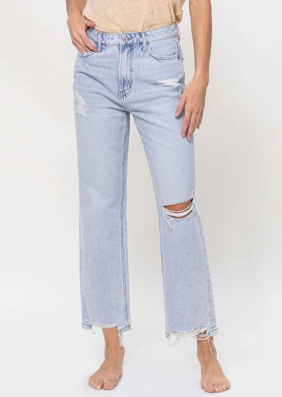 CALISTA HIGH RISE VINTAGE CROP BOYFRIEND JEAN